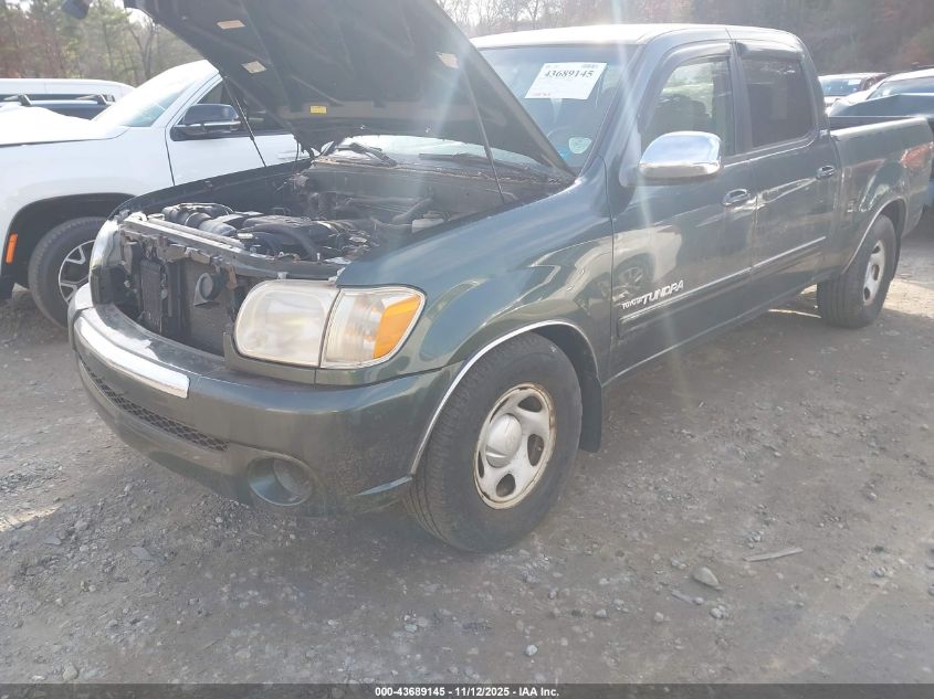 2006 Toyota Tundra Sr5 V8 VIN: 5TBDT44116S554410 Lot: 43689145