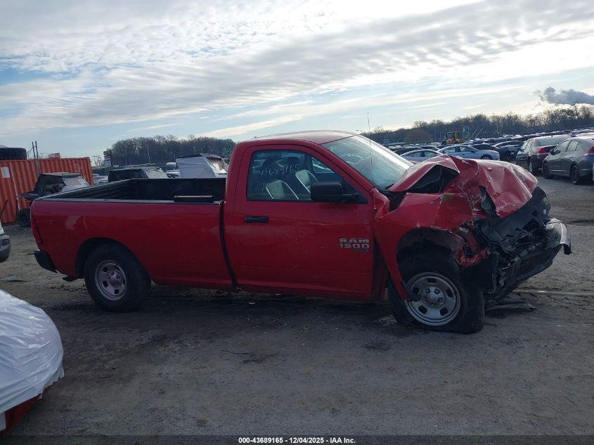 2019 Ram 1500 Classic Tradesman 4X2 8' Box VIN: 3C6JR6DG5KG585555 Lot: 43689165