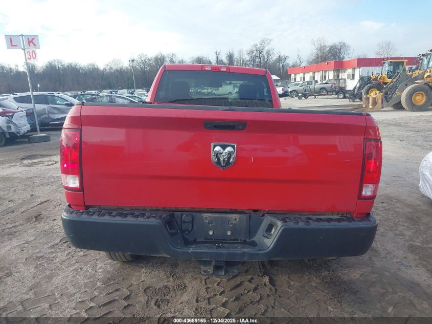 2019 Ram 1500 Classic Tradesman 4X2 8' Box VIN: 3C6JR6DG5KG585555 Lot: 43689165