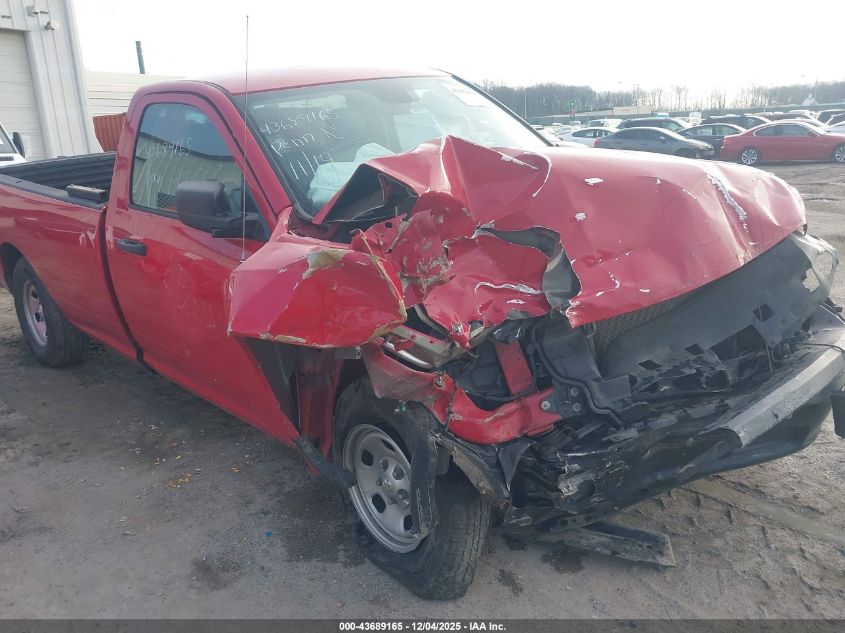 2019 Ram 1500 Classic Tradesman 4X2 8' Box VIN: 3C6JR6DG5KG585555 Lot: 43689165