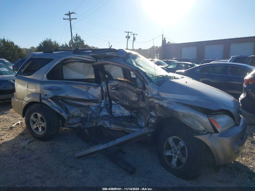 2005 Kia Sorento Ex/Lx VIN: KNDJD733255431134 Lot: 43689181