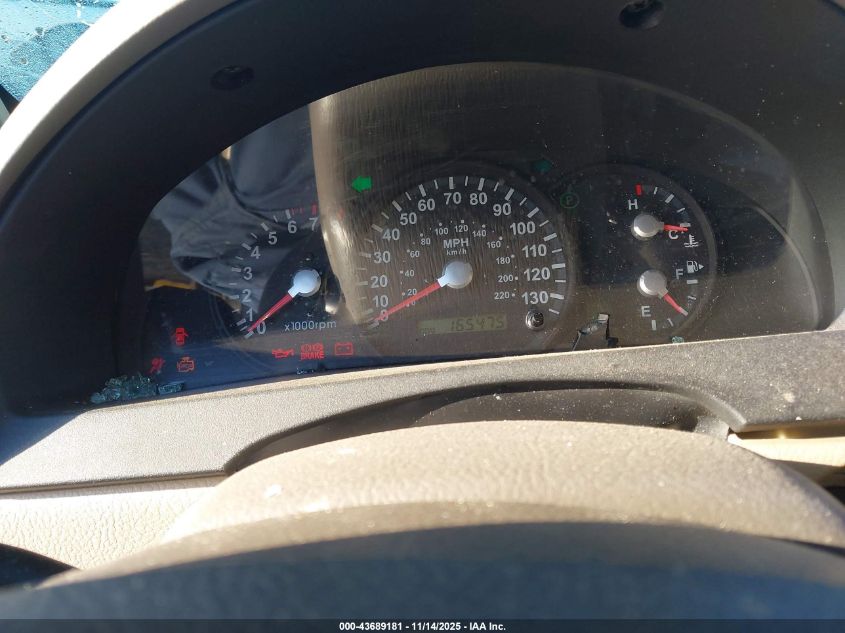 2005 Kia Sorento Ex/Lx VIN: KNDJD733255431134 Lot: 43689181