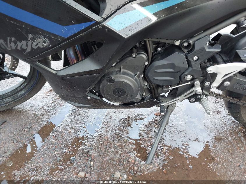 2025 Kawasaki Ex500 VIN: ML5EXGG16SDA59717 Lot: 43689182