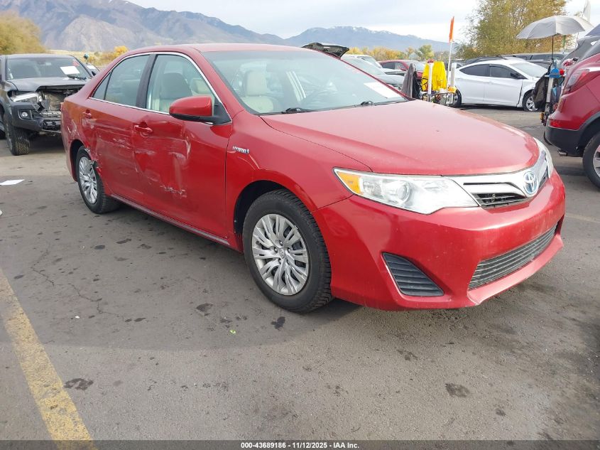 TOYOTA CAMRY HYBRID LE