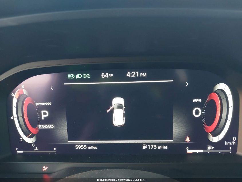 2024 Nissan Rogue Sl Fwd VIN: JN8BT3CA3RW356009 Lot: 43689204