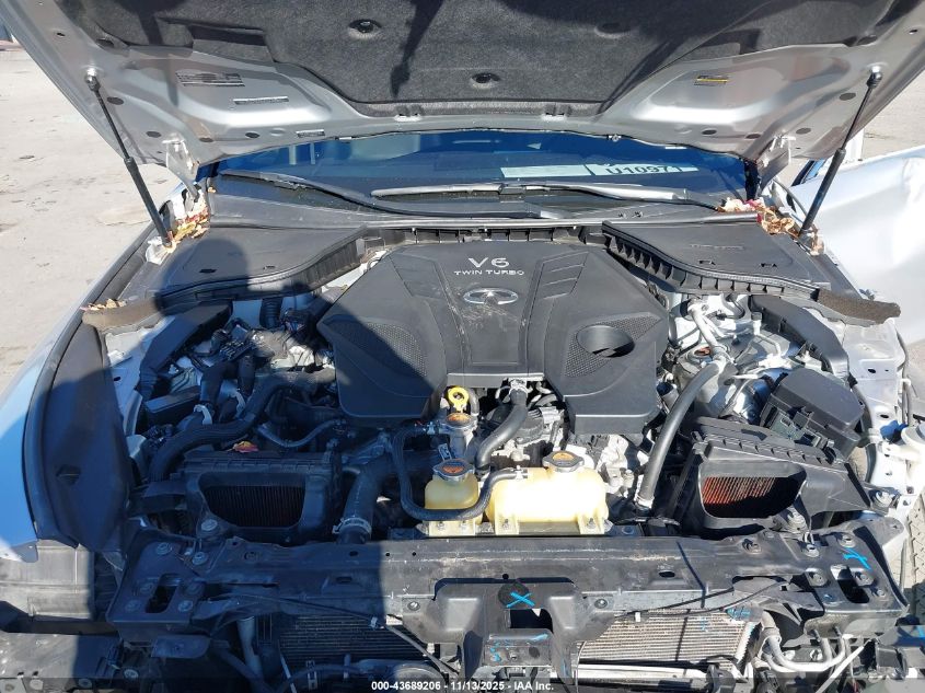 2020 Infiniti Q50 Luxe VIN: JN1EV7AP7LM206427 Lot: 43689206