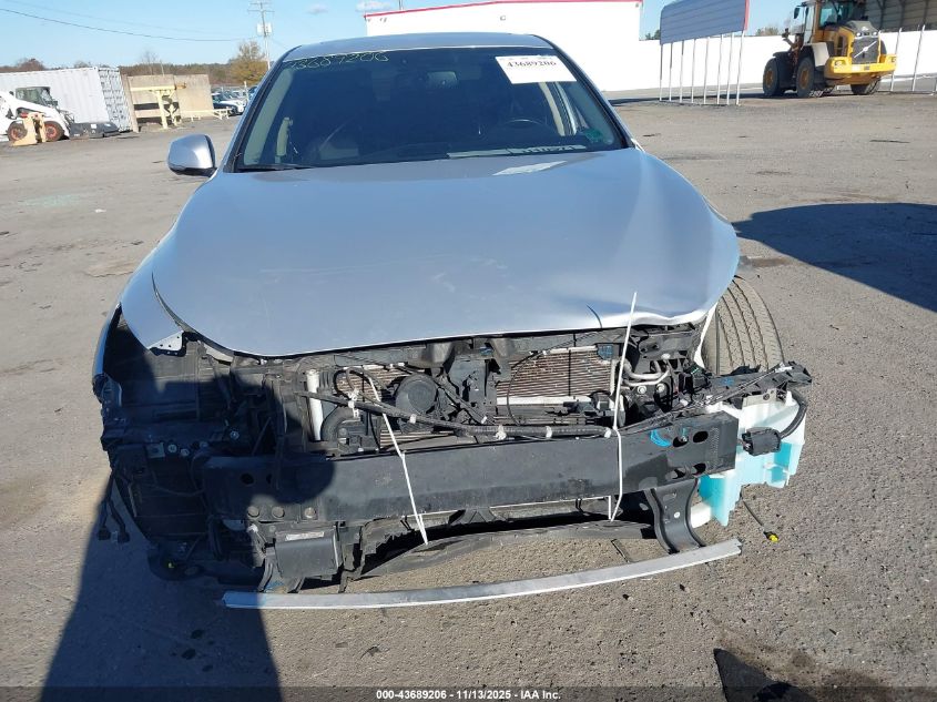 2020 Infiniti Q50 Luxe VIN: JN1EV7AP7LM206427 Lot: 43689206