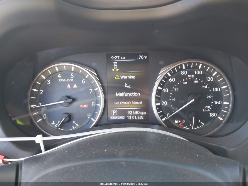 2020 Infiniti Q50 Luxe VIN: JN1EV7AP7LM206427 Lot: 43689206