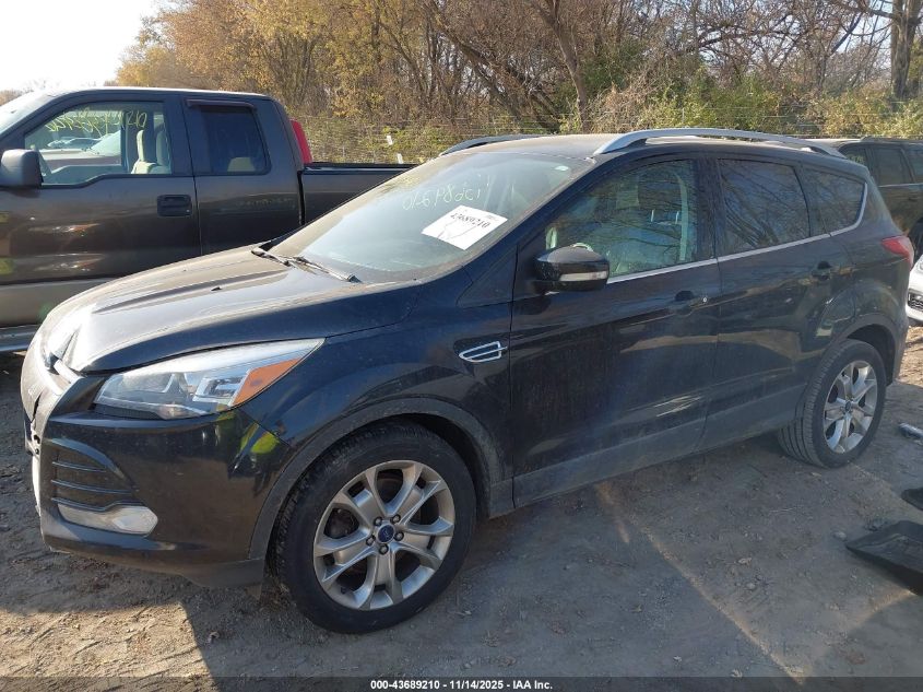 2014 Ford Escape Titanium VIN: 1FMCU0J96EUA40349 Lot: 43689210