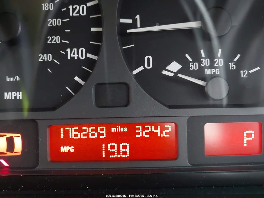 2003 BMW 325I VIN: WBAEV33403KL83998 Lot: 43689215