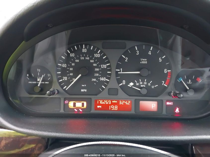 2003 BMW 325I VIN: WBAEV33403KL83998 Lot: 43689215