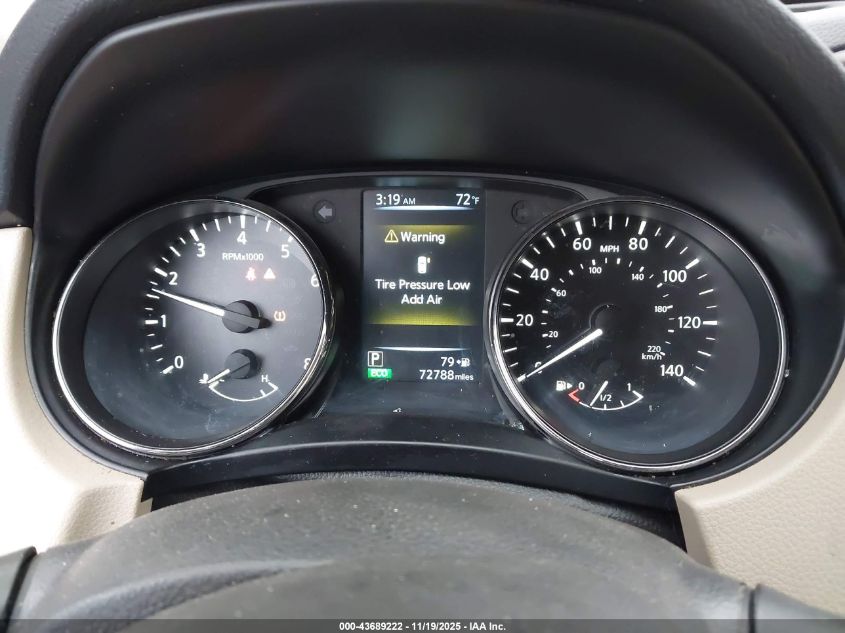 2017 Nissan Rogue S VIN: JN8AT2MT9HW384501 Lot: 43689222