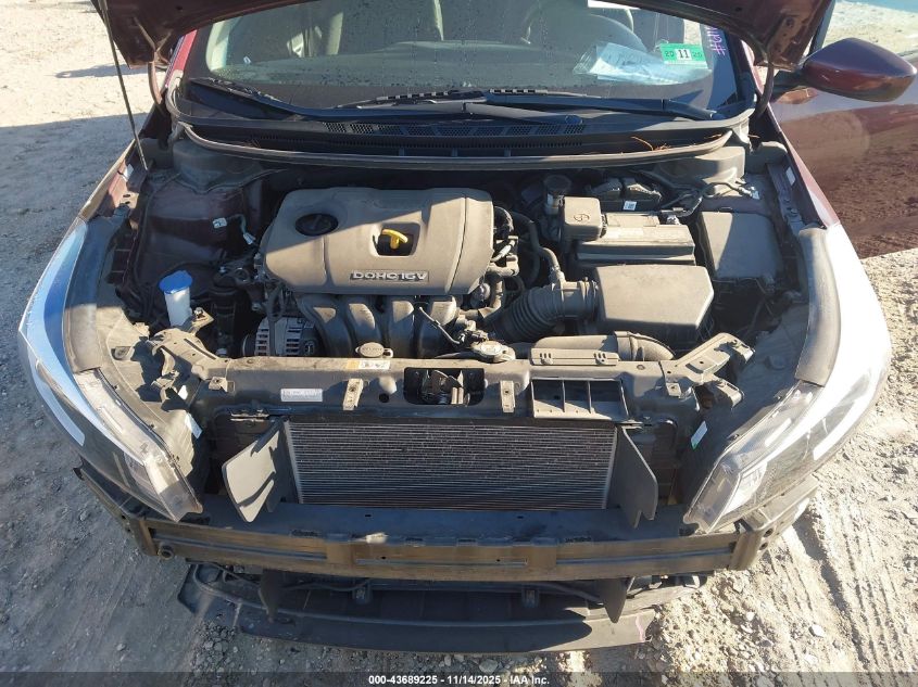 2017 Kia Forte Lx VIN: 3KPFL4A7XHE046443 Lot: 43689225