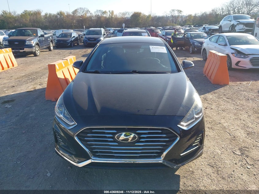 2018 Hyundai Sonata Sel VIN: 5NPE34AF6JH612473 Lot: 43689246