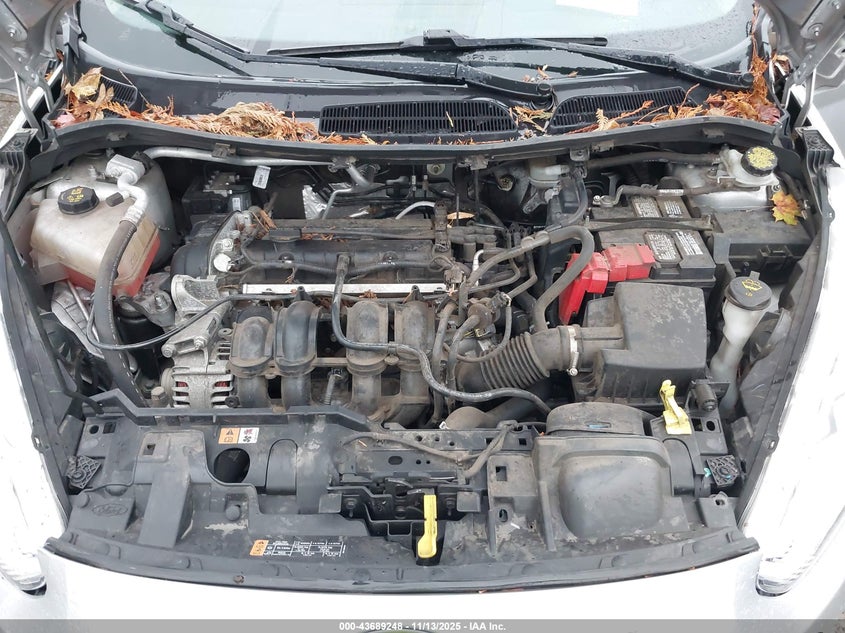 2019 Ford Fiesta Se VIN: 3FADP4EJ1KM152848 Lot: 43689248