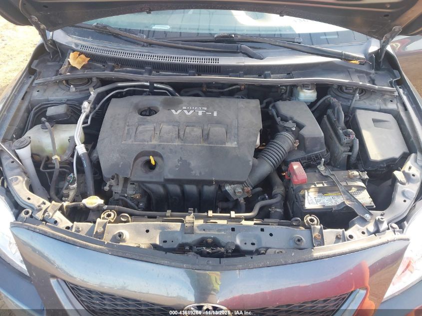 2009 Toyota Corolla Le VIN: 2T1BU40E09C127639 Lot: 43689264