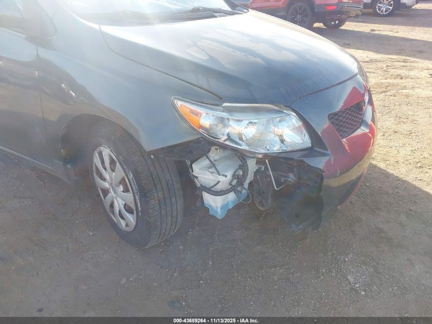 2009 Toyota Corolla Le VIN: 2T1BU40E09C127639 Lot: 43689264