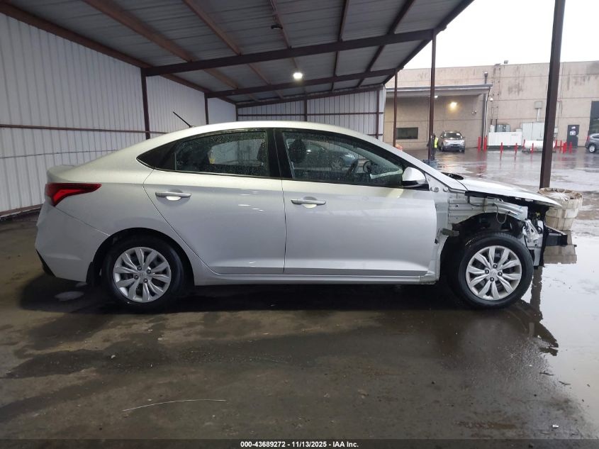 2020 Hyundai Accent Se VIN: 3KPC24A61LE122413 Lot: 43689272