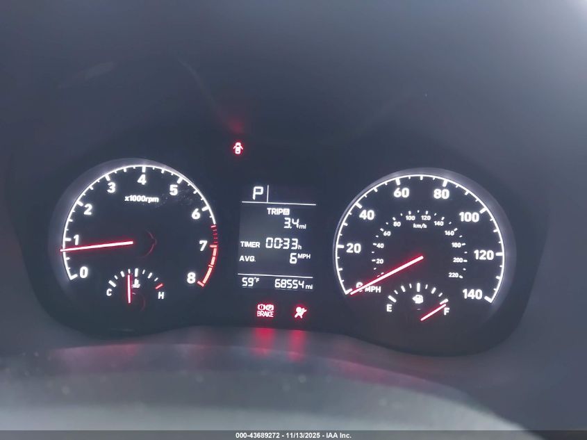 2020 Hyundai Accent Se VIN: 3KPC24A61LE122413 Lot: 43689272