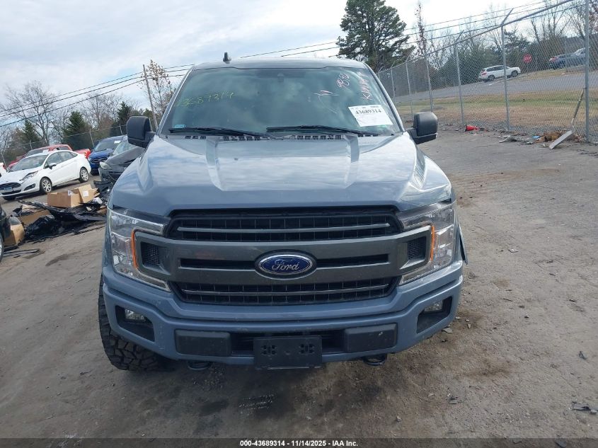 2020 Ford F150 Supercrew VIN: 1FTEW1E43LKE69890 Lot: 43689314
