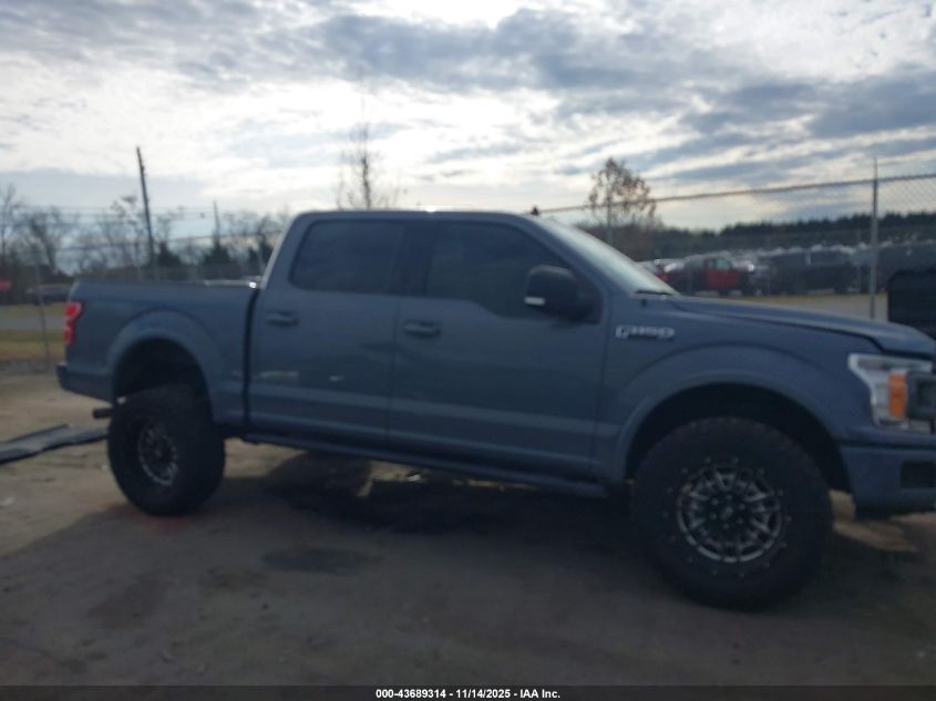 2020 Ford F150 Supercrew VIN: 1FTEW1E43LKE69890 Lot: 43689314
