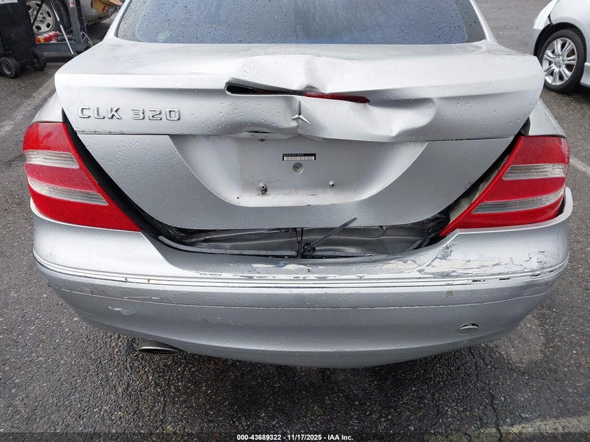 2005 Mercedes-Benz Clk 320 VIN: WDBTJ65JX51FL3995 Lot: 43689322