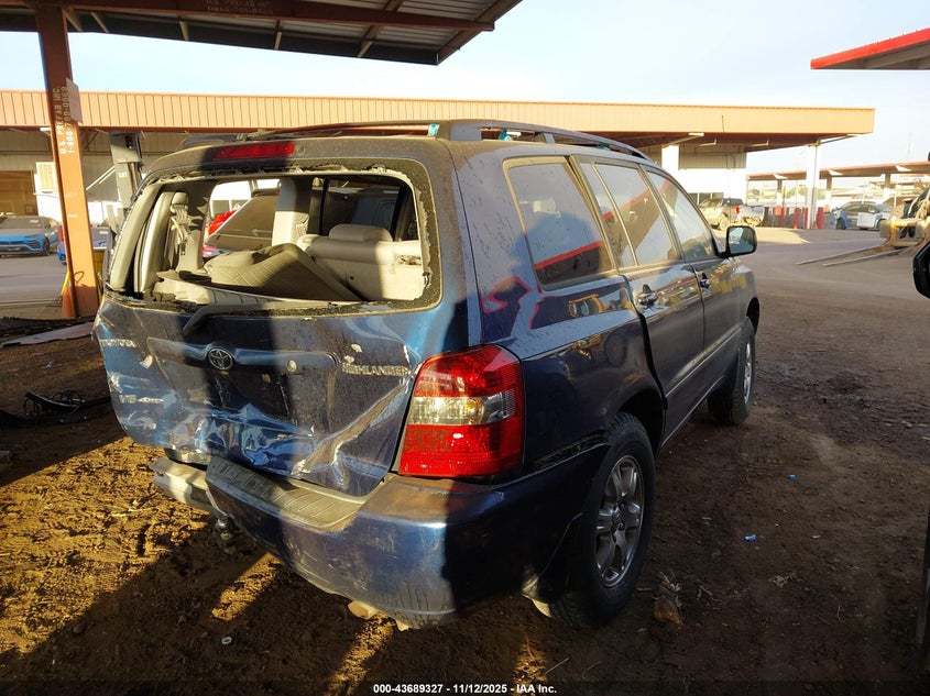 JTEEP21A740033017 2004 TOYOTA HIGHLANDER photo no. 4