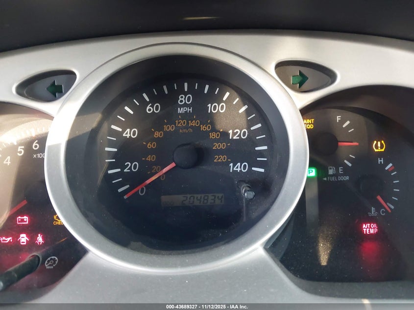 JTEEP21A740033017 2004 TOYOTA HIGHLANDER photo no. 7