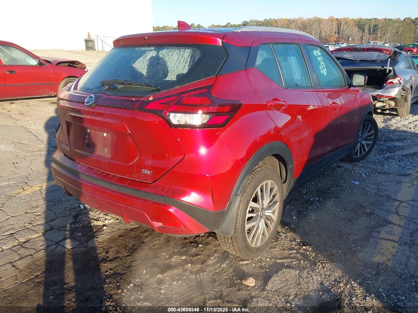 3N1CP5CV0ML553711 2021 NISSAN KICKS photo no. 4