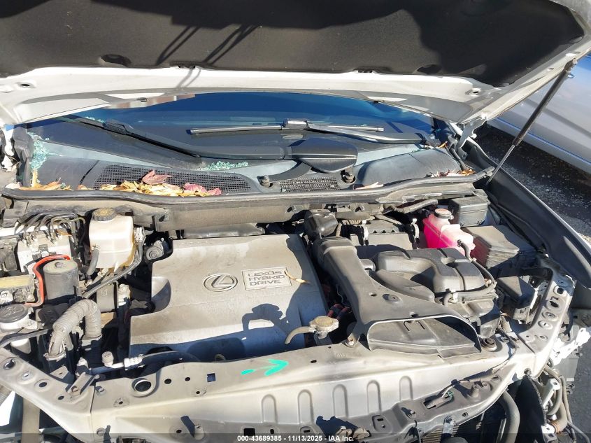 2015 Lexus Rx 450H VIN: 2T2BC1BA3FC008258 Lot: 43689385