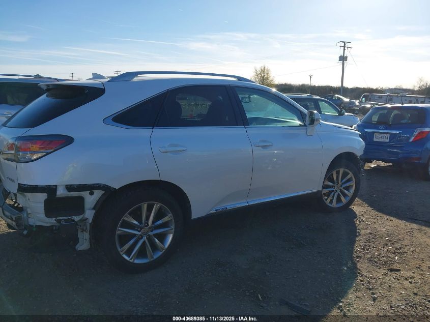2015 Lexus Rx 450H VIN: 2T2BC1BA3FC008258 Lot: 43689385