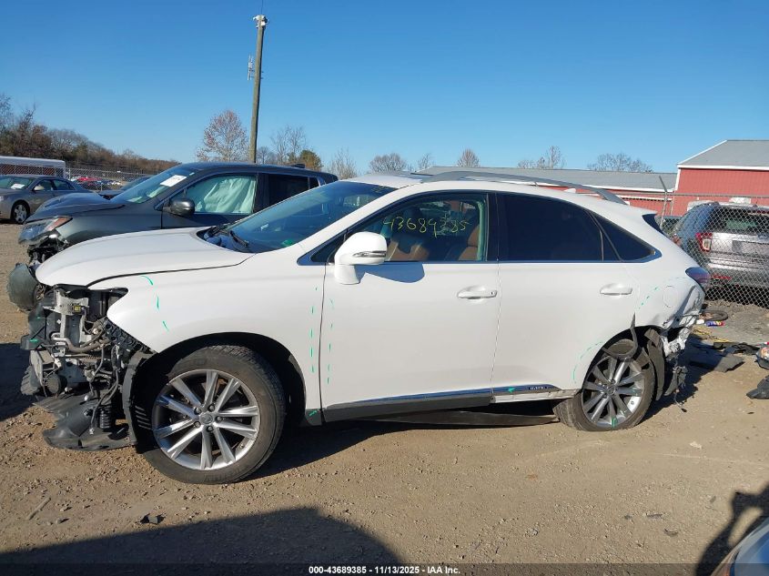 2015 Lexus Rx 450H VIN: 2T2BC1BA3FC008258 Lot: 43689385
