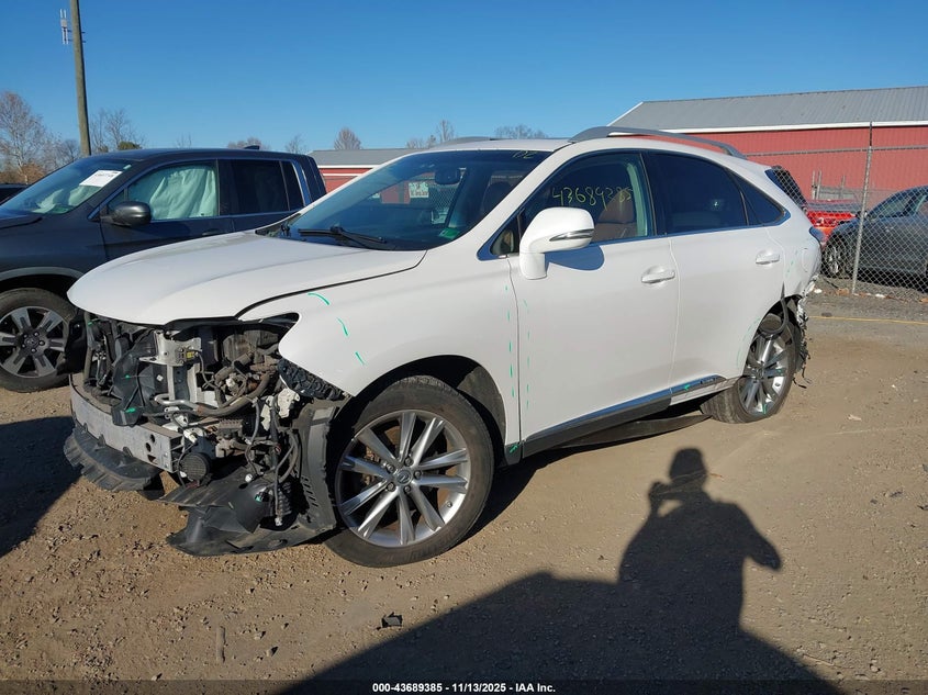 2T2BC1BA3FC008258 2015 LEXUS RX photo no. 2
