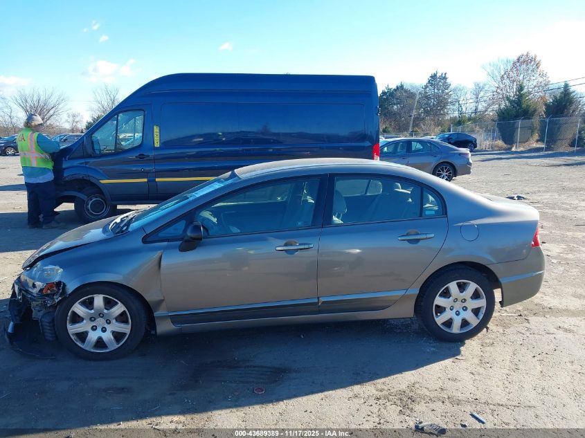 2007 Honda Civic Lx VIN: 1HGFA16517L001815 Lot: 43689389