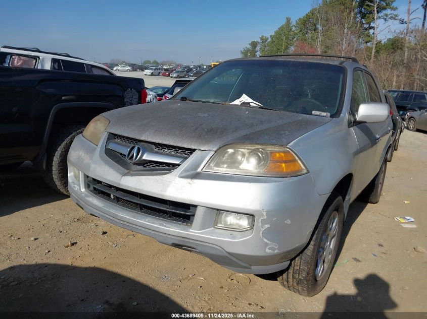 2005 Acura Mdx VIN: 2HNYD18805H529369 Lot: 43689405