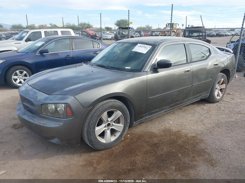 2B3KA43GX8H244706 2008 DODGE CHARGER photo no. 2