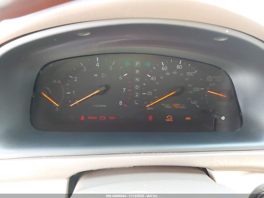 2001 Lexus Es 300 VIN: JT8BF28G110339726 Lot: 43689444