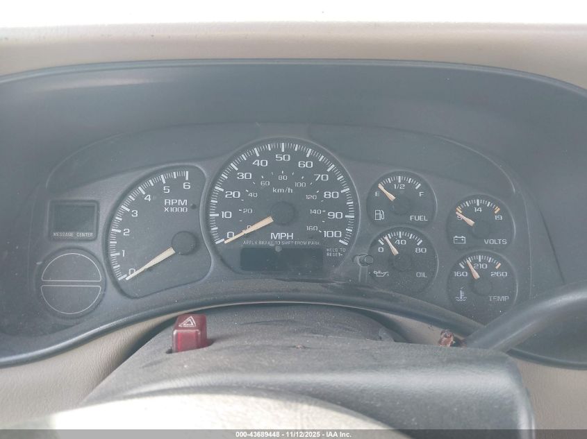 2002 Chevrolet Silverado 1500 Ls VIN: 2GCEC19T721430163 Lot: 43689448