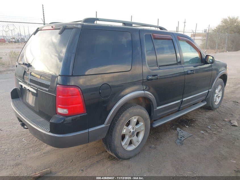 1FMDU63W03ZA90853 2003 FORD EXPLORER photo no. 4