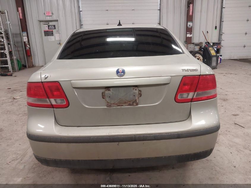 2005 Saab 9-3 Linear VIN: YS3FB49S151051971 Lot: 43689511