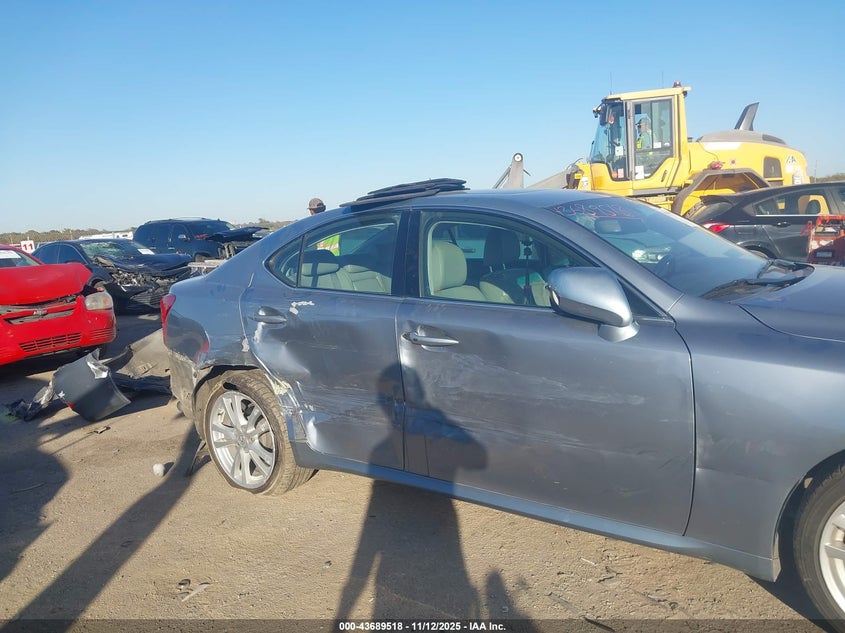 2006 Lexus Is 250 VIN: JTHBK262365025458 Lot: 43689518