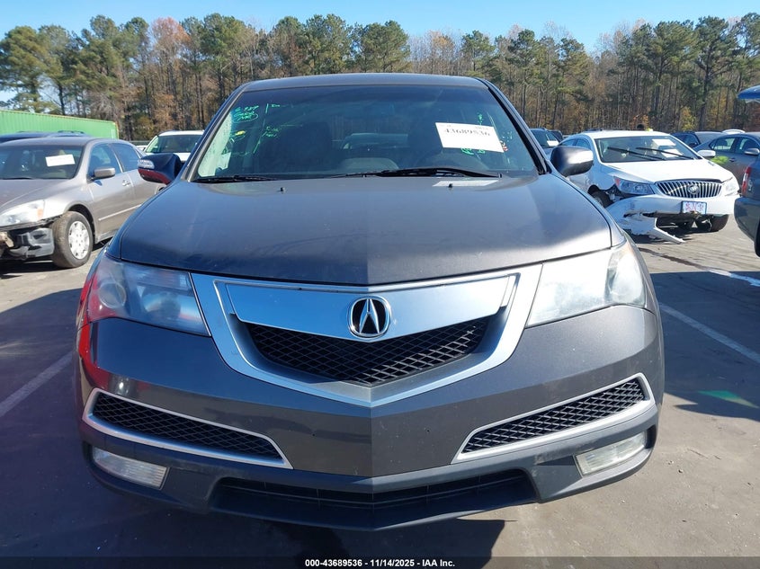 2012 Acura Mdx Technology Package VIN: 2HNYD2H37CH513256 Lot: 43689536