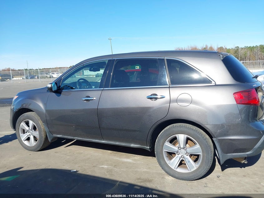 2012 Acura Mdx Technology Package VIN: 2HNYD2H37CH513256 Lot: 43689536