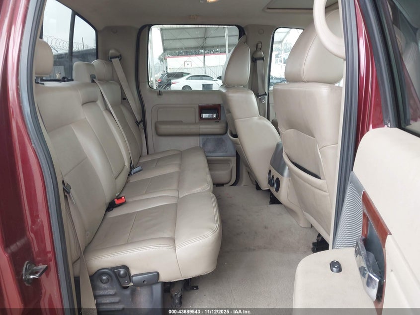 2006 Ford F-150 Lariat/Xlt VIN: 1FTPW12576FA95089 Lot: 43689543