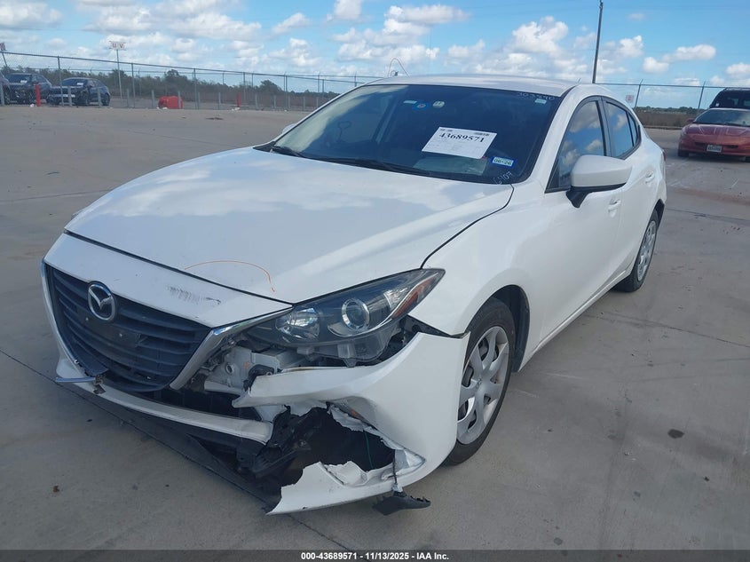 2016 Mazda Mazda3 I Sport VIN: 3MZBM1T7XGM286407 Lot: 43689571