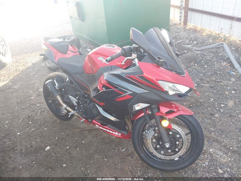 2019 Kawasaki Ex400 VIN: JKAEXKG12KDA24384 Lot: 43689586