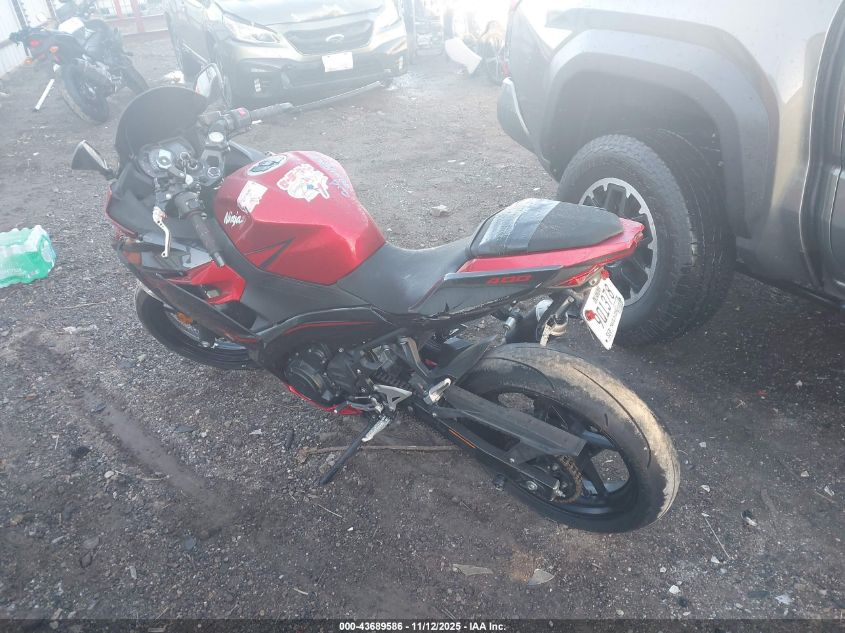 2019 Kawasaki Ex400 VIN: JKAEXKG12KDA24384 Lot: 43689586