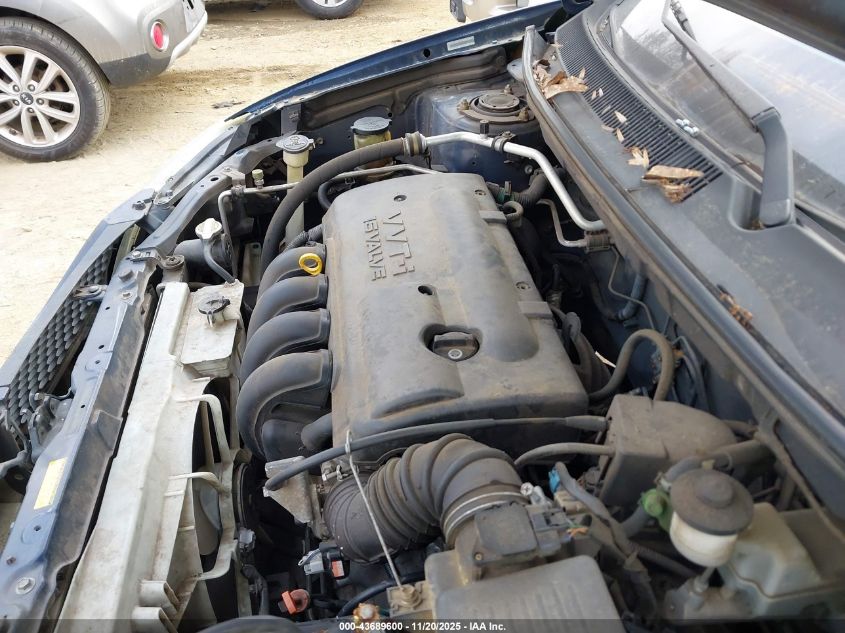 2004 Pontiac Vibe VIN: 5Y2SL62874Z412309 Lot: 43689600