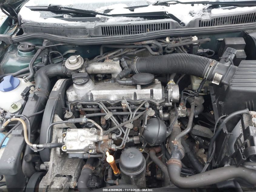 2002 Volkswagen Jetta Gls Tdi VIN: WVWSP61J12W601321 Lot: 43689626