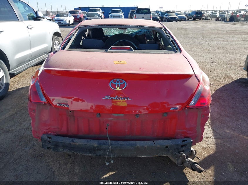 2006 Toyota Camry Solara Se Sport VIN: 4T1CE38P26U752135 Lot: 43689631